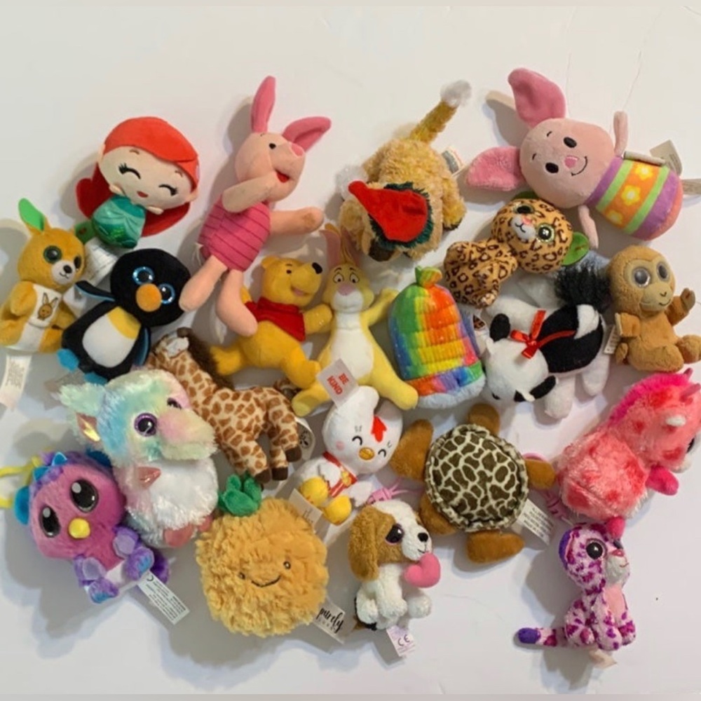 Ty Beanie itty bitties and other small plush bundle